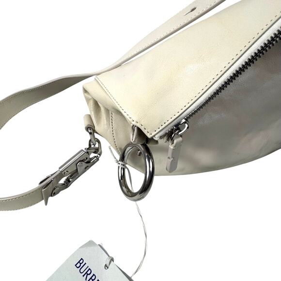 NWT Burberry Knight Crinkle Leather‎ Shoulder Crossbody Bag - Picture 7 of 15